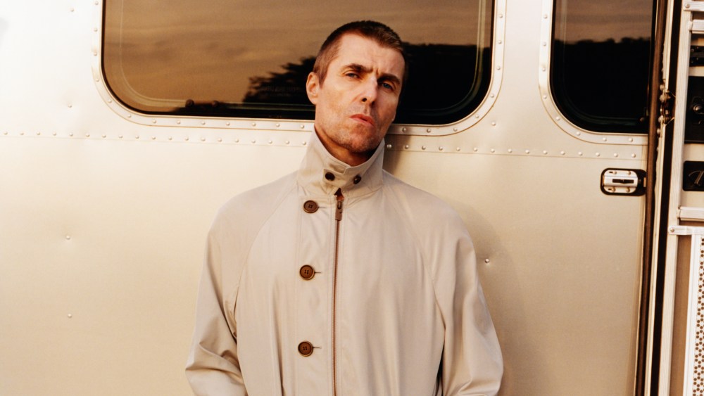 Liam Gallagher in the latest Burberry festival summer campaign.