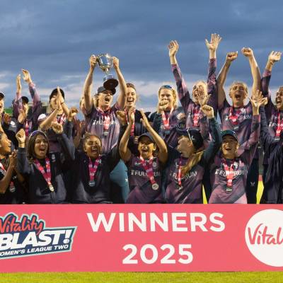MIDDLESEX CROWNED VITALITY BLAST LEAGUE TWO CHAMPIONS!