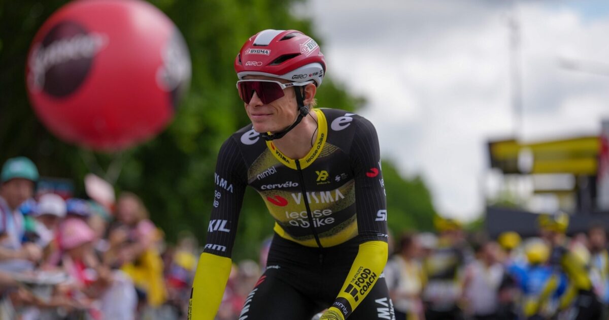 Vingegaard battles to third place in fourth stage of Tour de France - Team Visma