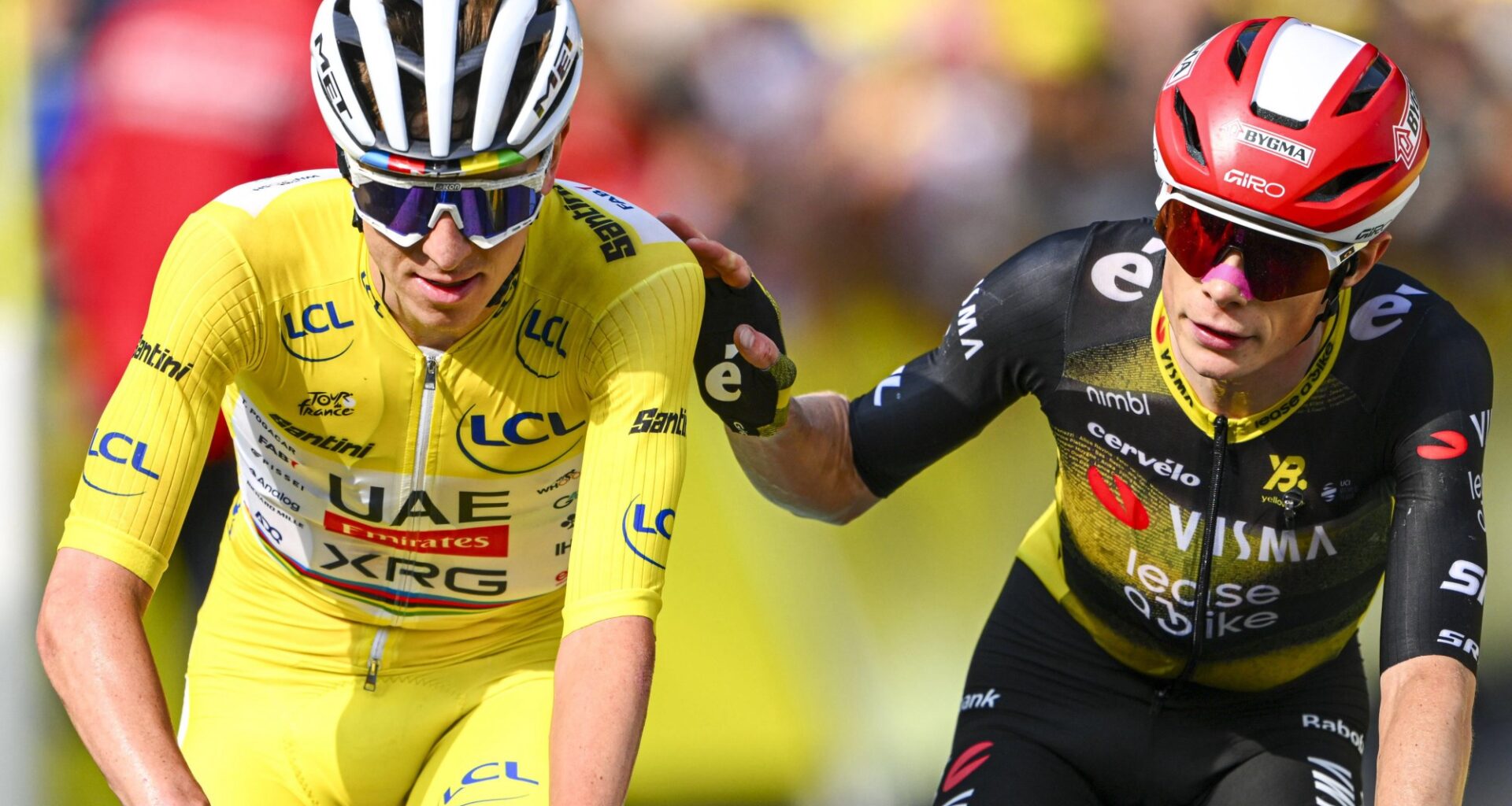 Pogačar Nearly Drops Vingegaard Before the Big Mountains | Tour de France 2025 Stage 10