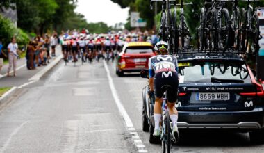 'In a moment, both goals went to shit' – Reusser leaves the Tour on a rough day for Movistar