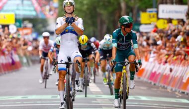 Wiebes wins third Tour stage, Vos reclaims yellow