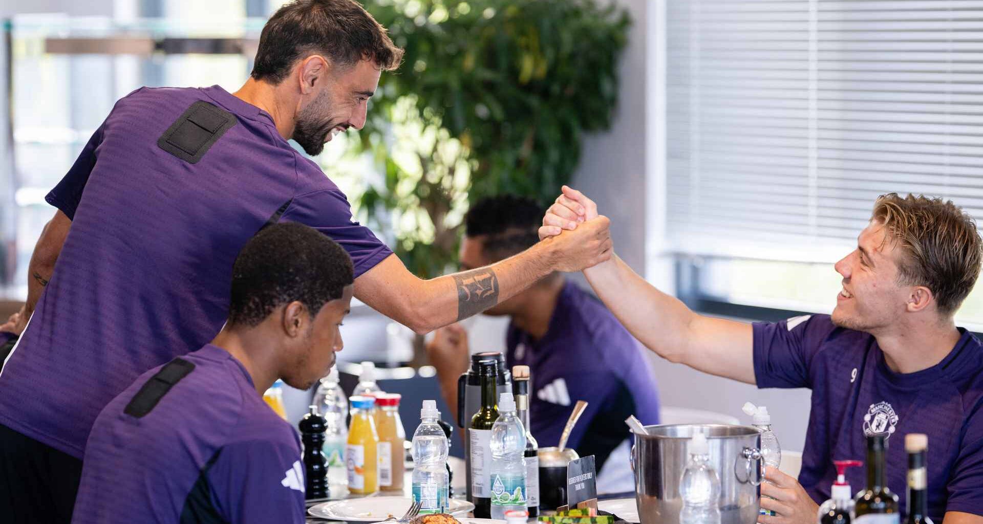Man Utd internationals report for pre season training 10 July 2025