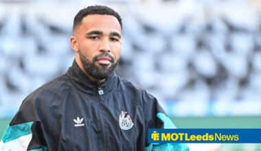 Callum Wilson reacts as Leeds transfer officially announced