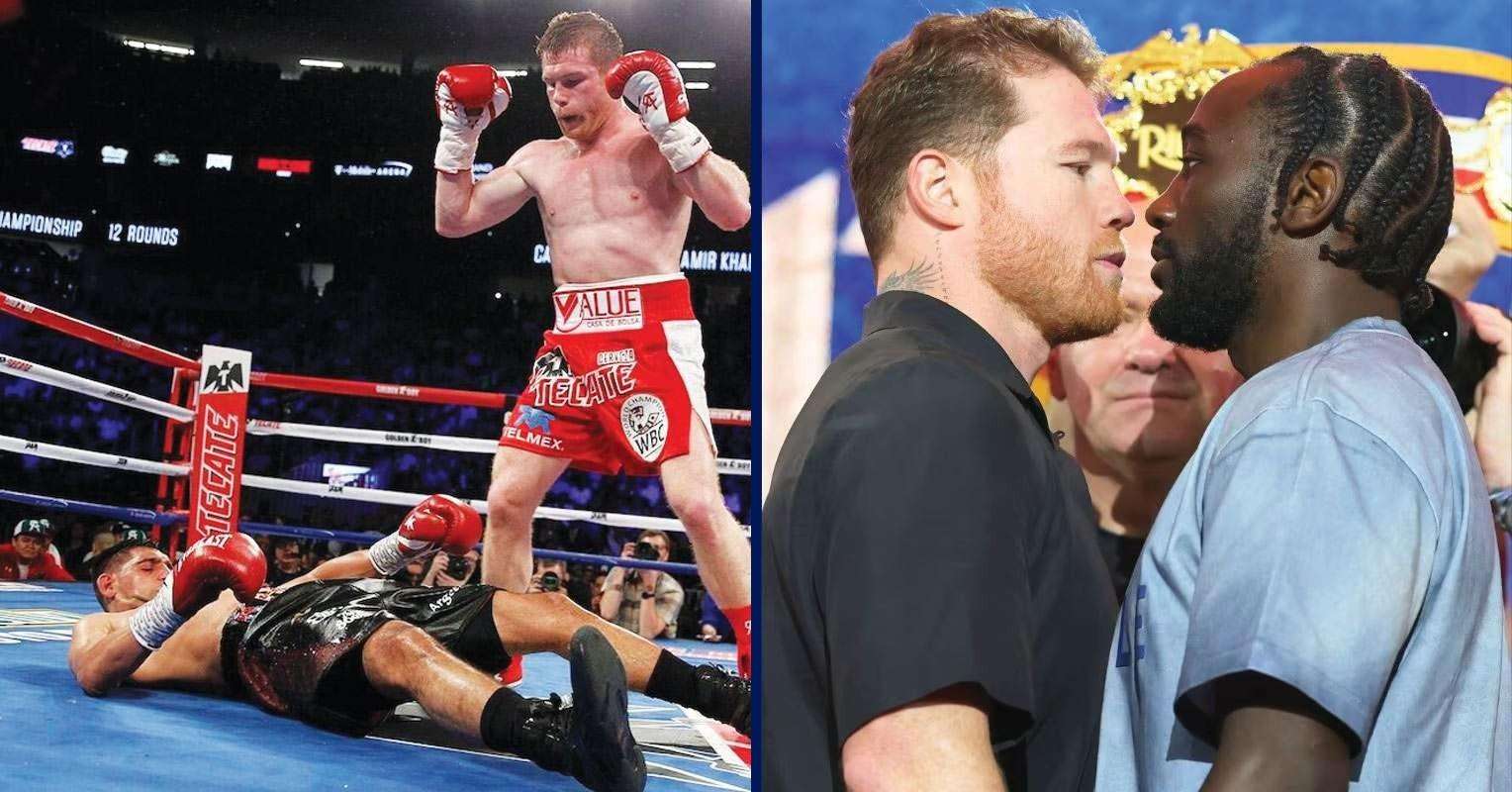 Amir Khan Sums Up Canelo’s Power Perfectly In Just 3 Words Ahead Of Terence Crawford Fight