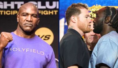 Evander Holyfield Delivers Harsh Reality On Canelo vs Crawford: “He’s In For A Hard Night”