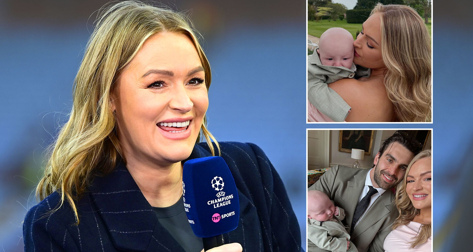 Laura Woods candidly opens up on anxieties over returning to work and fears of getting 'baby brain' on live TV