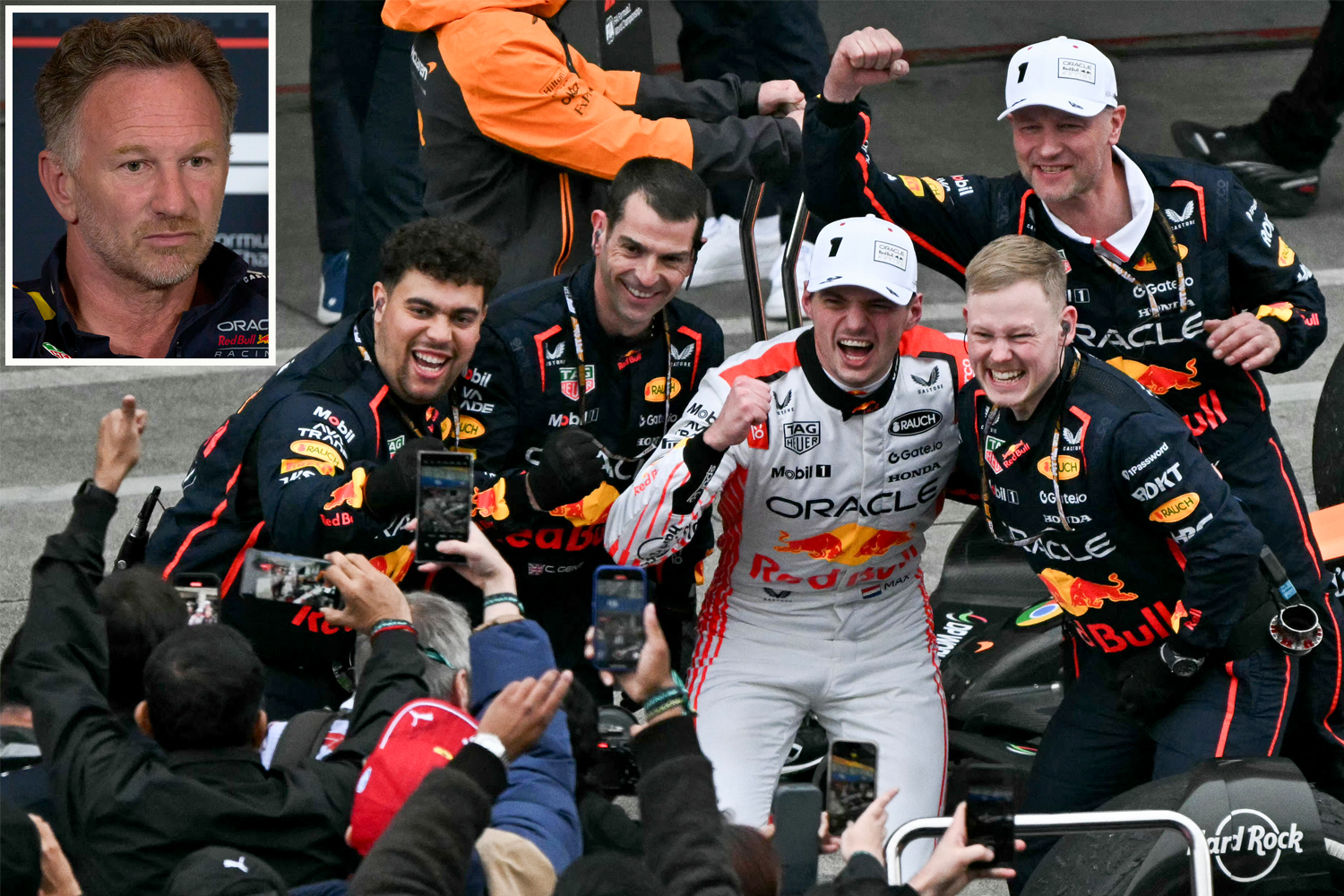 Tearful Red Bull F1 staff ordered to 'smile more' after being rocked by Christian Horner axe