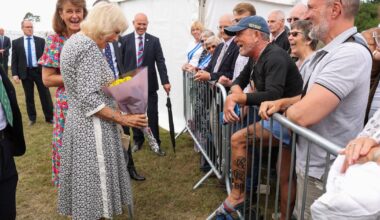Queen Camilla Cracks Up at Megafan’s Unexpected Tattoo