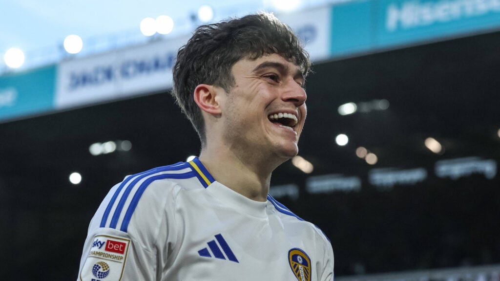 Leeds United forward Dan James