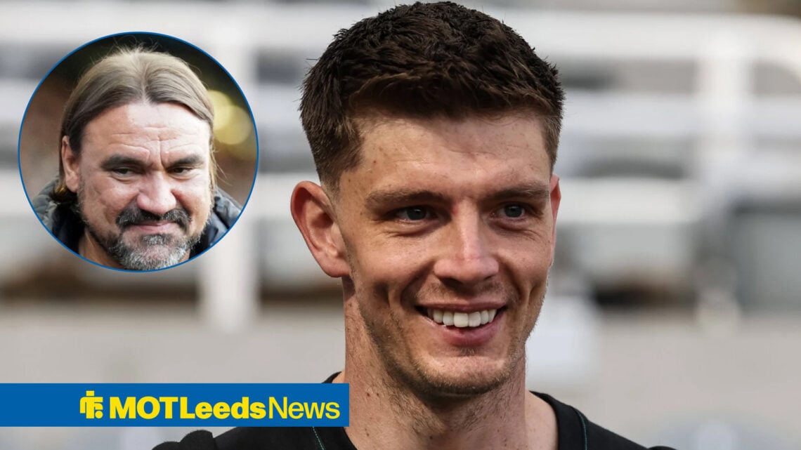 Nick Pope and Daniel Farke