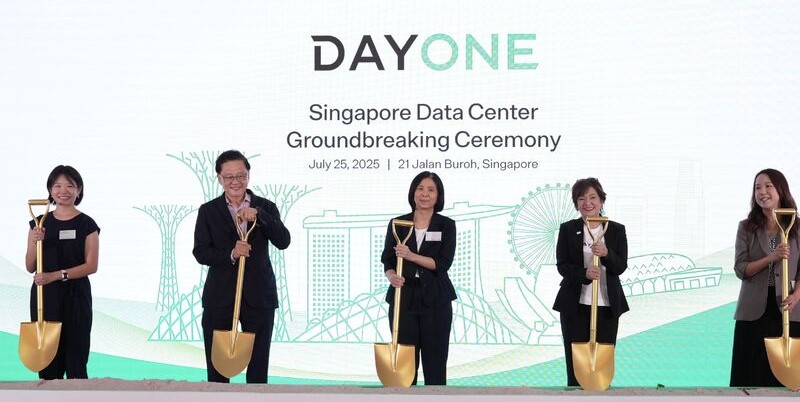 DayOne breaks ground on its first hyperscale data center in Singapore