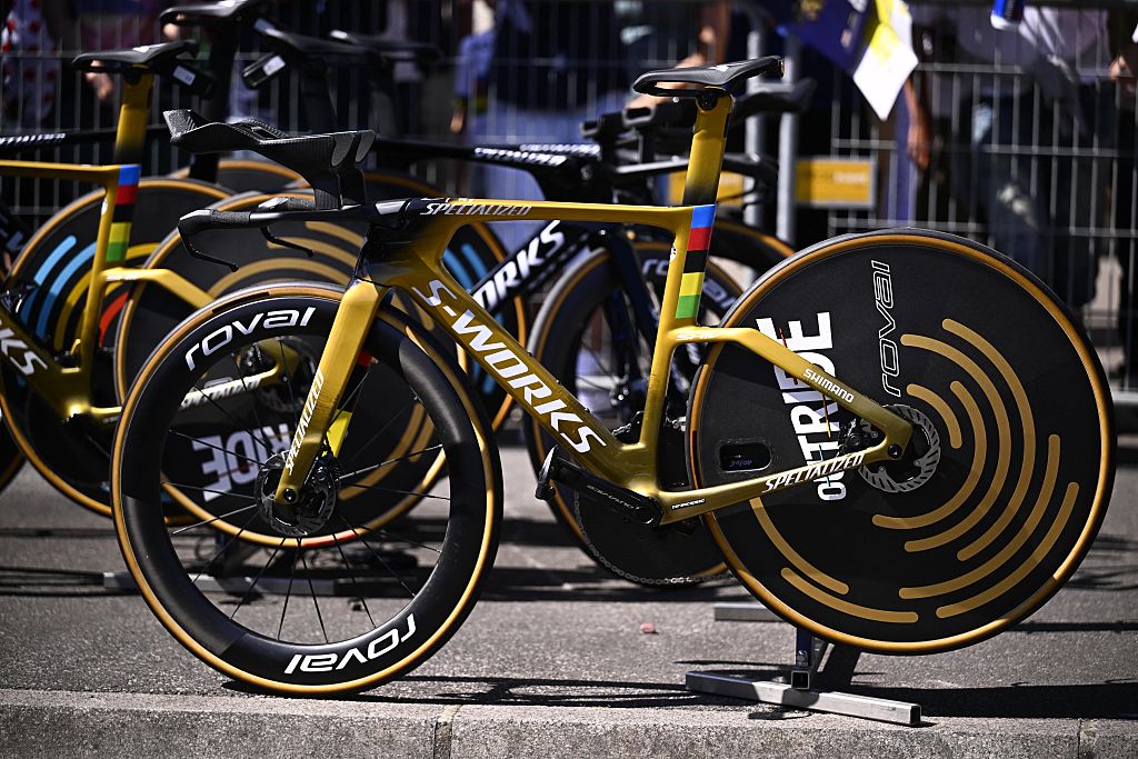 2025 Tour de France stage 5: Remco Evenepoel's TT bike