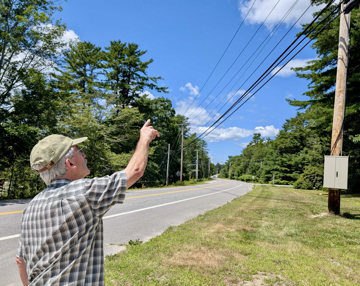 A small Maine town that built its own broadband network faces new competition