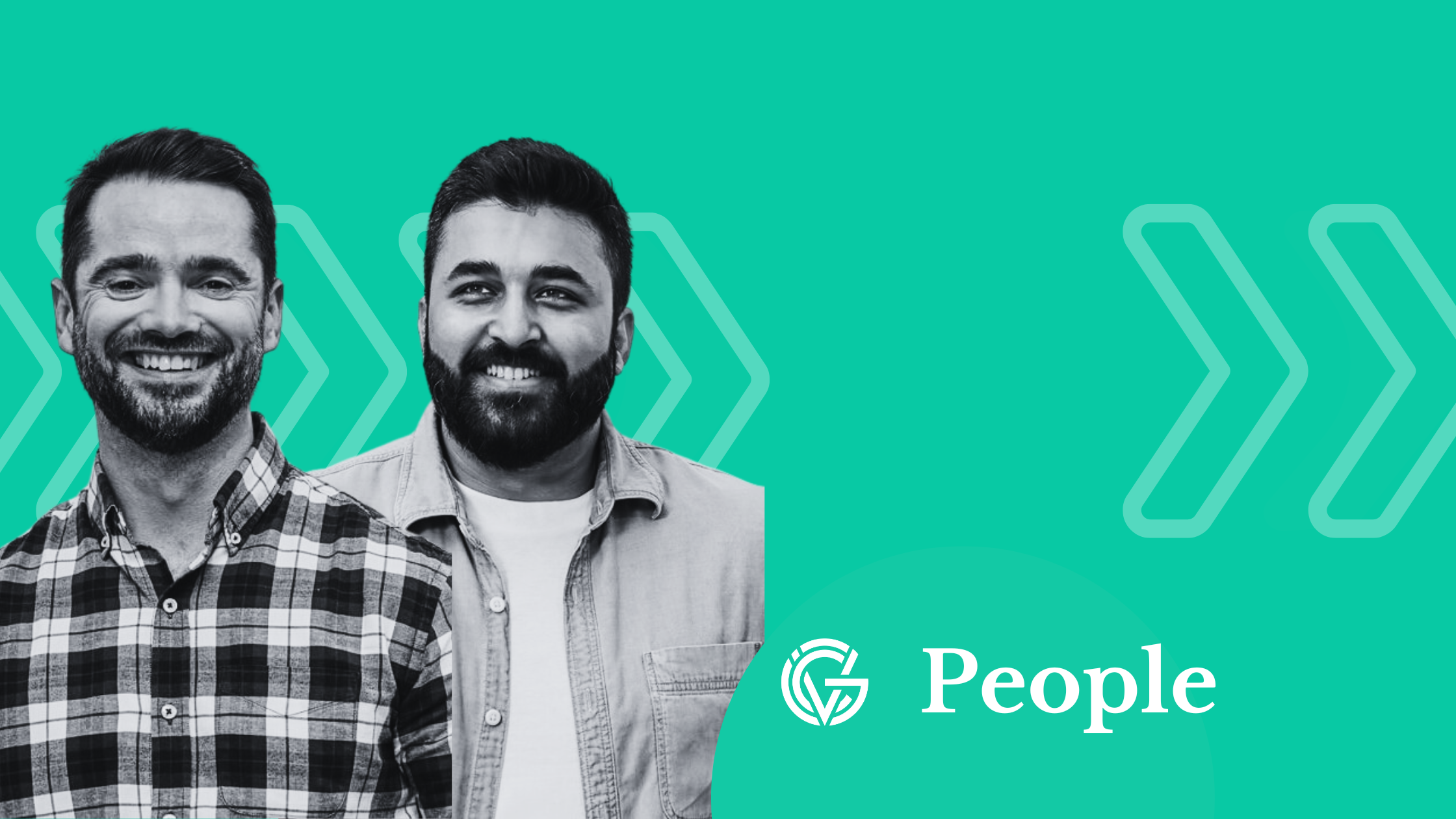Doug Collins and Anvesh Ramineni of MassMutual Ventures in GCV People template