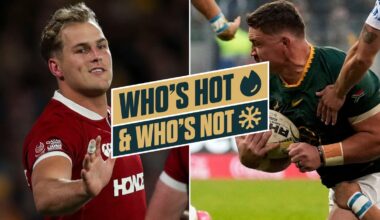 Who's hot and who's not: Lions click, Wales win, Springboks innovations : Planet Rugby
