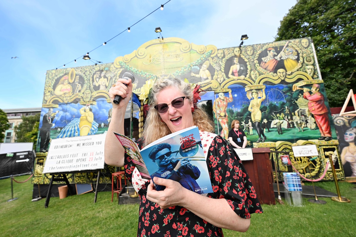 Edinburgh International Jazz & Blues Festival is underway with Carnival on Sunday