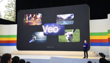 Google Veo presentation at Google I/O 2024