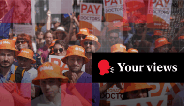 ‘Who do they think they are?’ Readers clash over NHS doctor strikes
