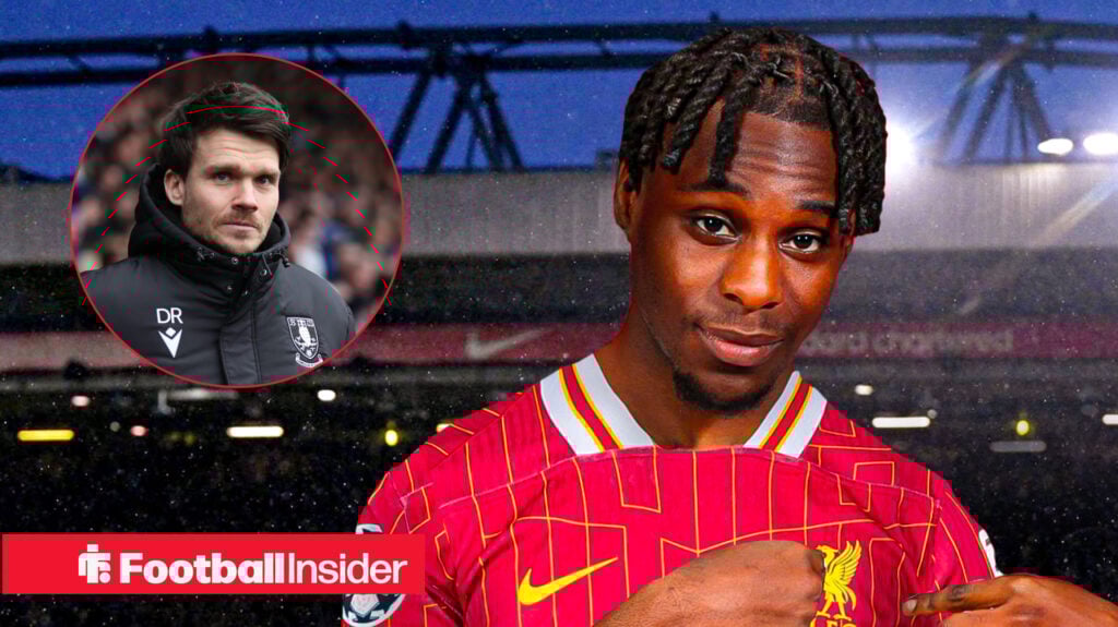 Liverpool star Jeremie Frimpong reacts to key Sheffield Wednesday departure
