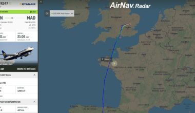 Ryanair Boeing 737 MAX from London Stansted is declaring an emergency over France