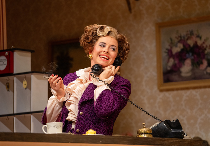 Fawlty Towers - The Play_Mia Austen as Sybil_Credit Hugo Glendinning