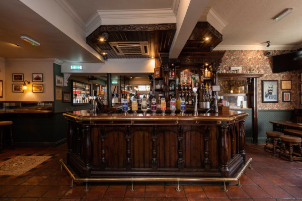 fletcher moss pub interior bar didsbury