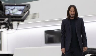 How F1 Fan Keanu Reeves Came on Board Cadillac Docuseries (Exclusive)