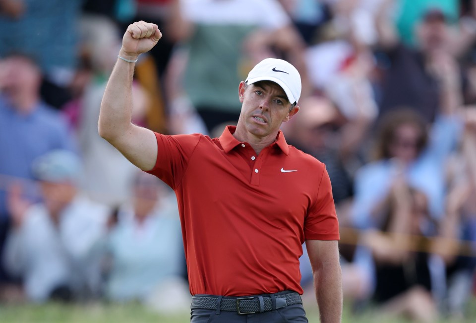A stunning putt to secure an eagle kept McIlroy in with a shout at Portrush