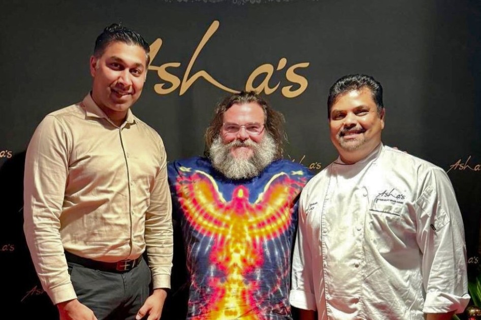 Jack Black at Asha's