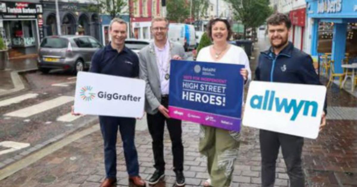 Omagh rallies behind local shops as High Street Heroes NI 2025 launches - Photo 1 of 1