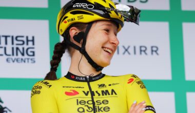 Imogen Wolff at the Tour of Britain Women 2025