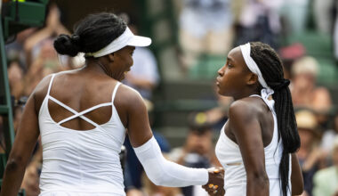 What Coco Gauff said to Venus Williams at the net after beating her at Wimbledon as a 15-year-old