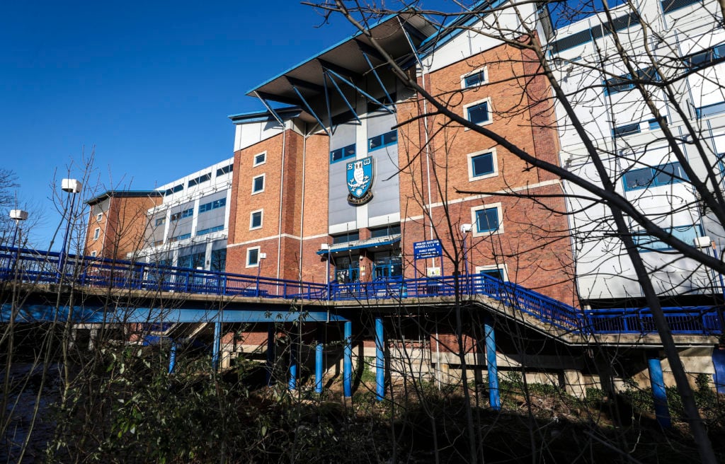 General View of Hillsborough Stadium home of Sheffield Wednesday
