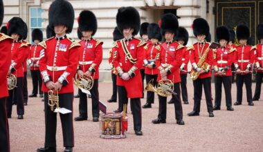 Buckingham Palace Guards Perform Pink Pony Club for Pride Month