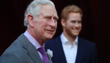 King Charles III and Prince Harry