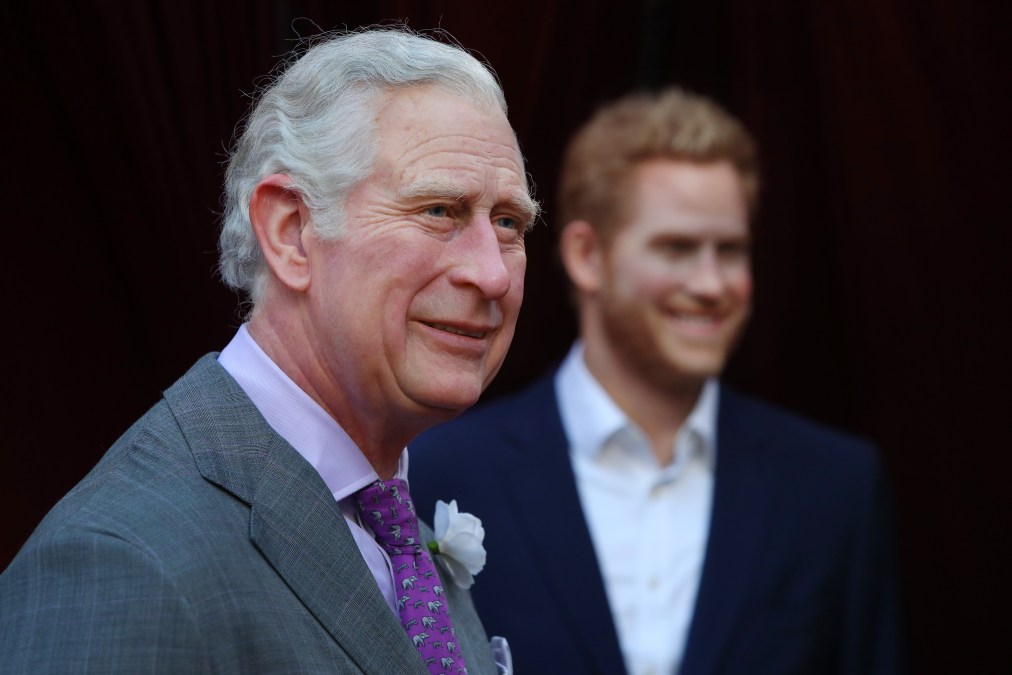 King Charles III and Prince Harry