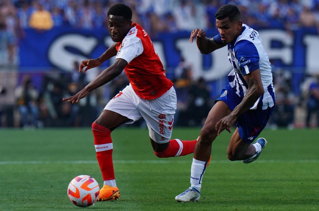 Joe Mendes during SC Braga v FC Porto - Portuguese Cup Final