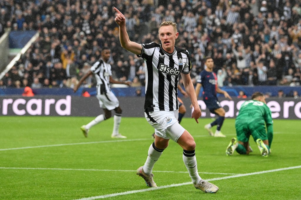 Sean Longstaff for Newcastle United vs PSG