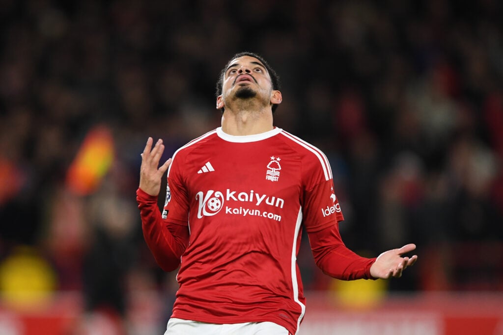 Morgan Gibbs-White Tottenham Nottingham Forest