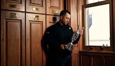 The three words Xander Schauffele's Dad said to him after he won The Open Championship last year