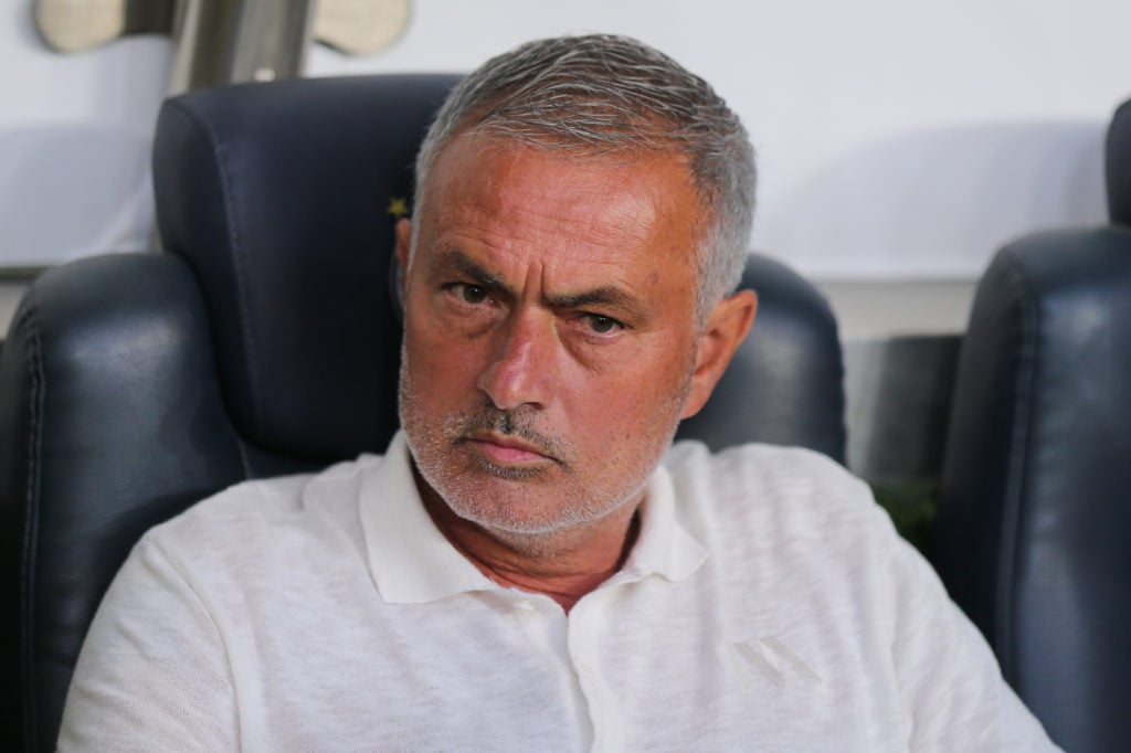 Jose Mourinho ahead of a European clash between Fenerbahce and Lugano.