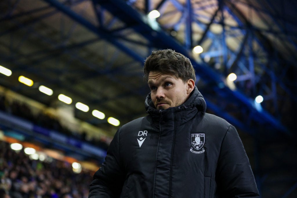 Danny Rohl looks on during the Sky Bet Championship match between Sheffield Wednesday and Blackburn Rovers
