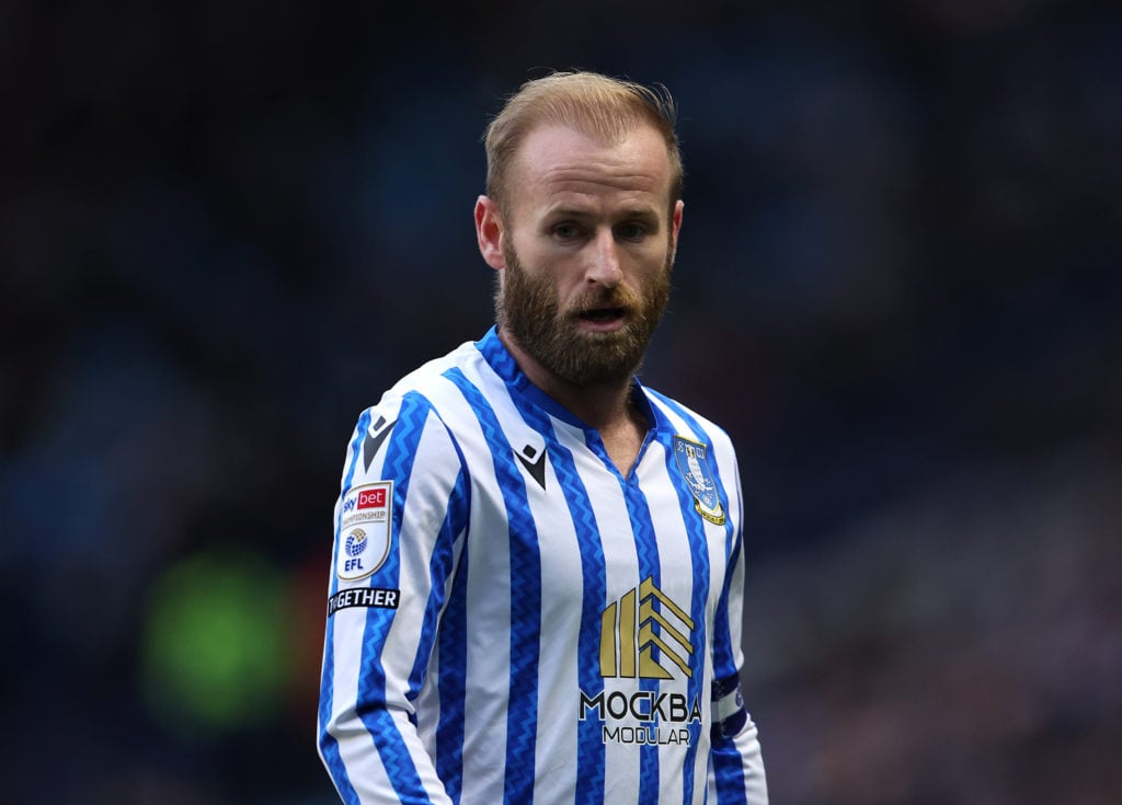 Barry Bannan of Sheffield Wednesday looks on