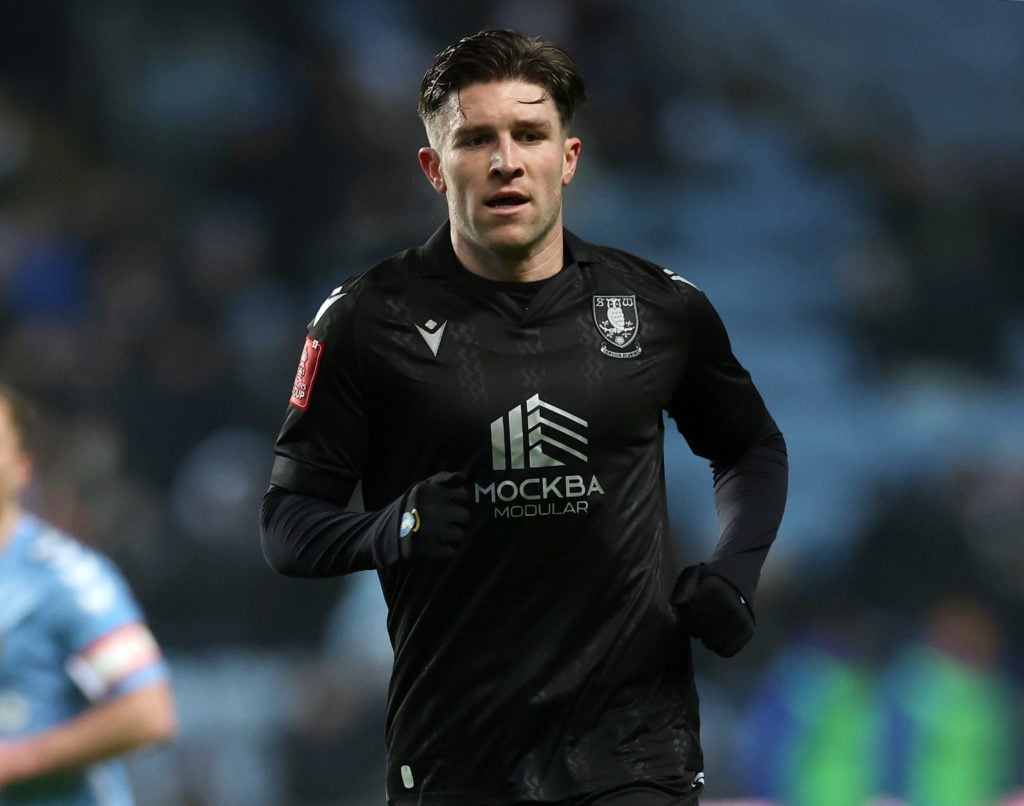 Josh Windass during Coventry City v Sheffield Wednesday - Emirates FA Cup Third Round