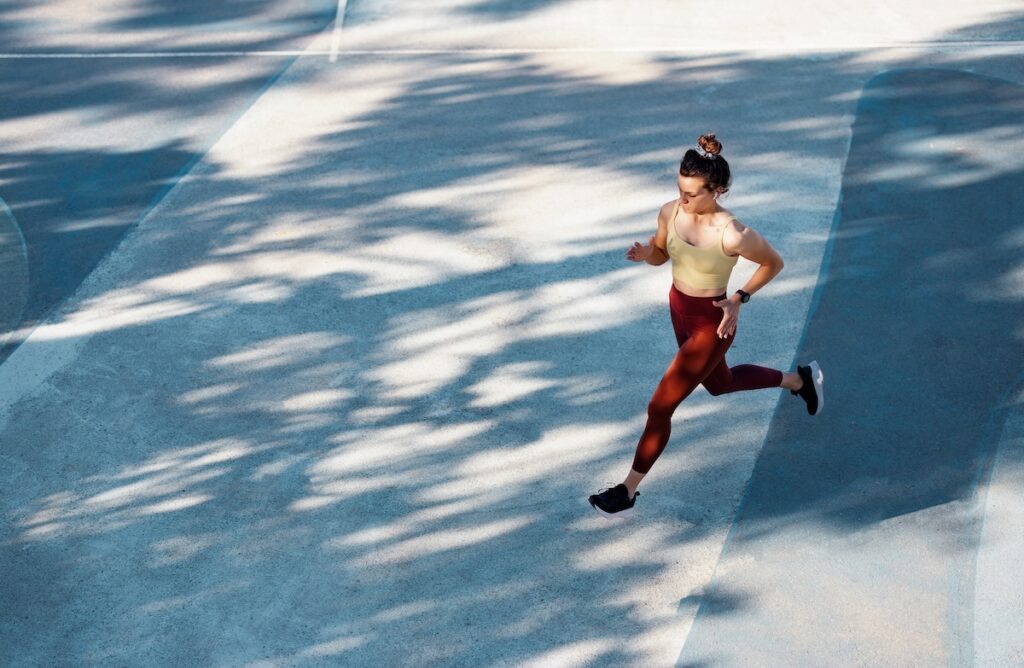 running