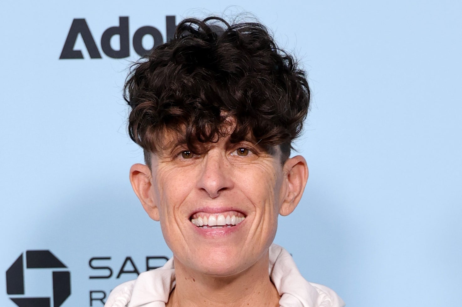 Andrea Gibson attending the premiere of 'Come See Me In The Good Light' at the 2025 Sundance Film Festival in Park City, Utah