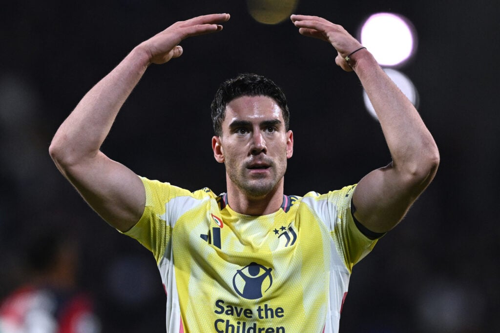 Tottenham and Manchester United target Dusan Vlahovic