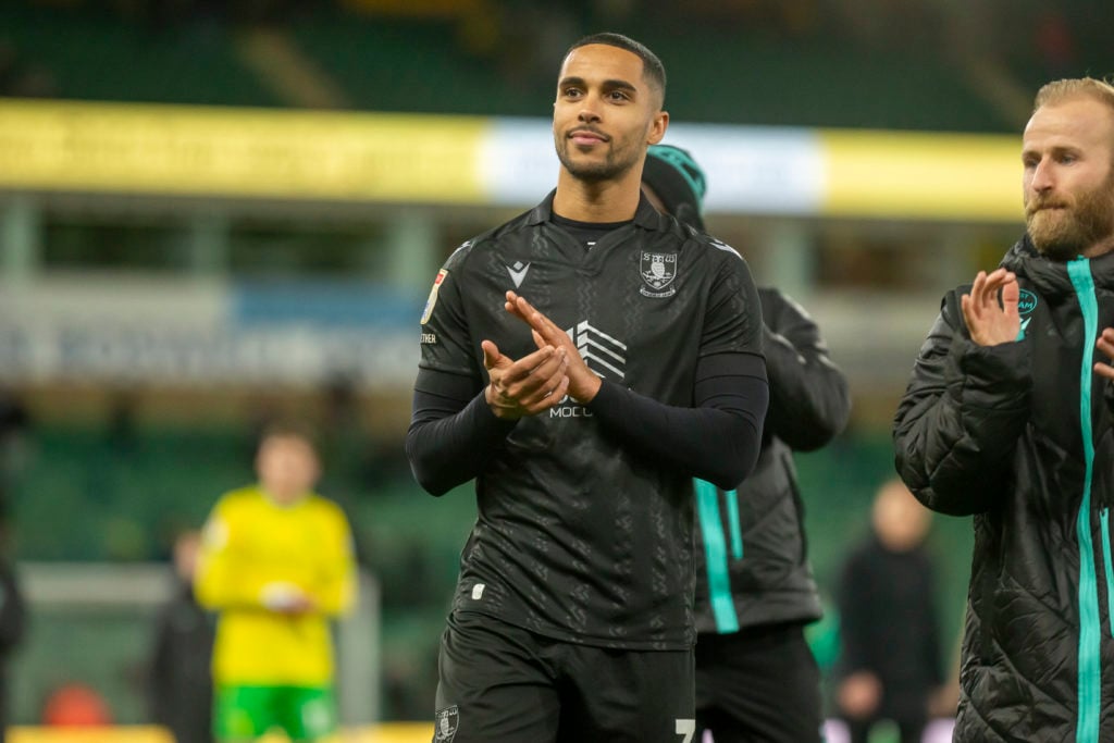 Max Lowe of Sheffield Wednesday reacts