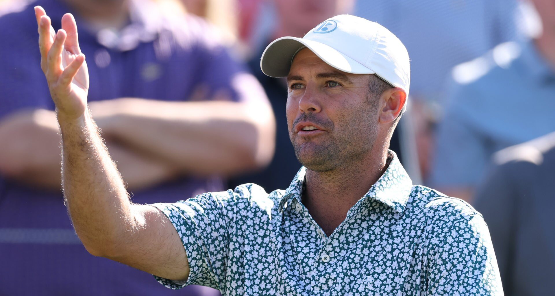 The score a PGA Tour golfer shot when they completed a competitive round in less than 90 minutes
